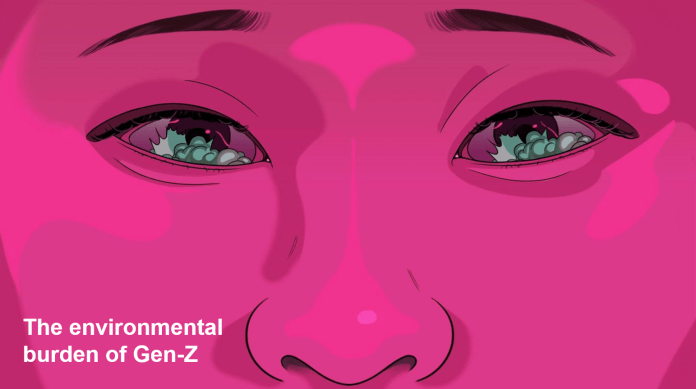 Washington Post the environmental burden of Gen-Z
